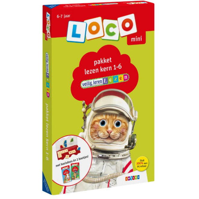 Loco Mini: veilig leren lezen pakket lezen kern 1-6