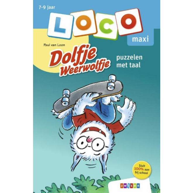 Loco Maxi: Opdrachtboekje Dolfje Weerwolfje puzzelen met taal