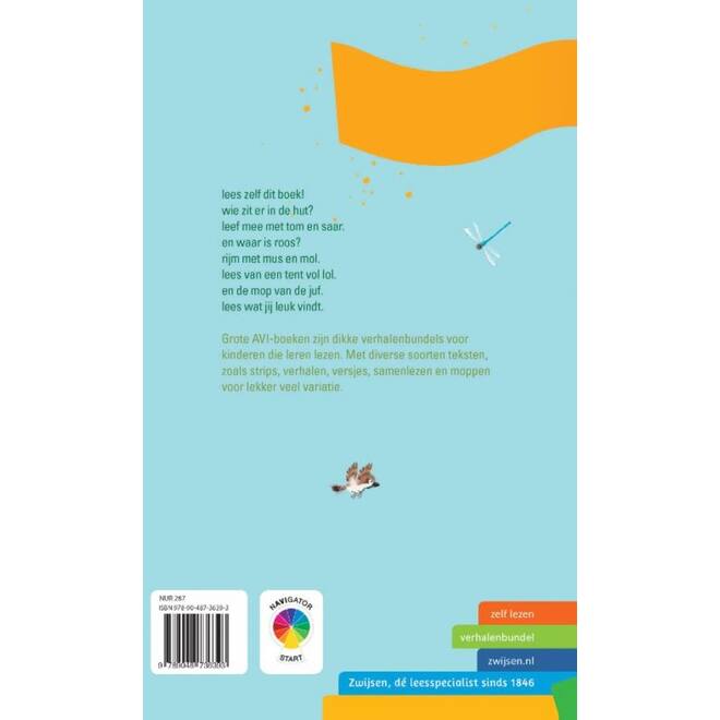 kom in de hut - Het Grote AVI Start boek