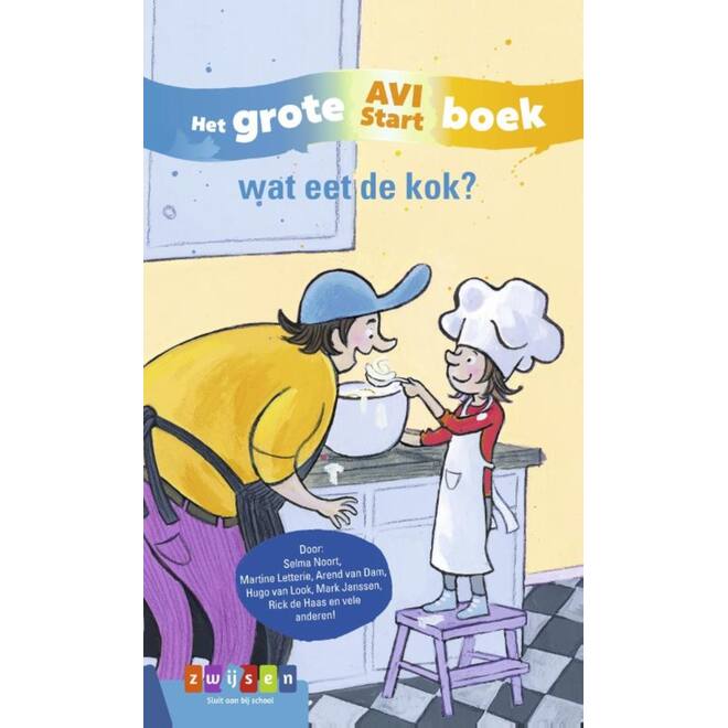 wat eet de kok? - Het Grote AVI Start boek