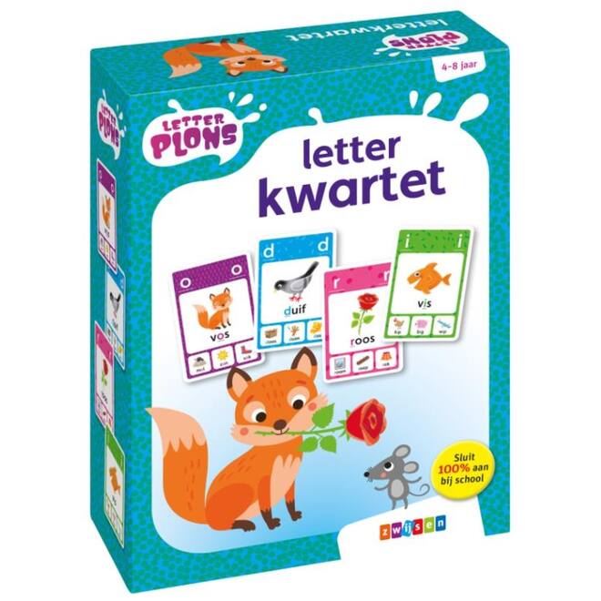 Letterplons letterkwartet