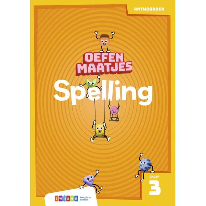 Oefenmaatjes Spelling groep 3 antwoordenboek