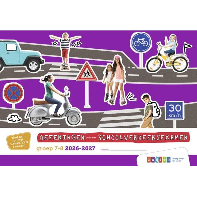 Schoolverkeersexamen 2026-2027 Oefenboek
