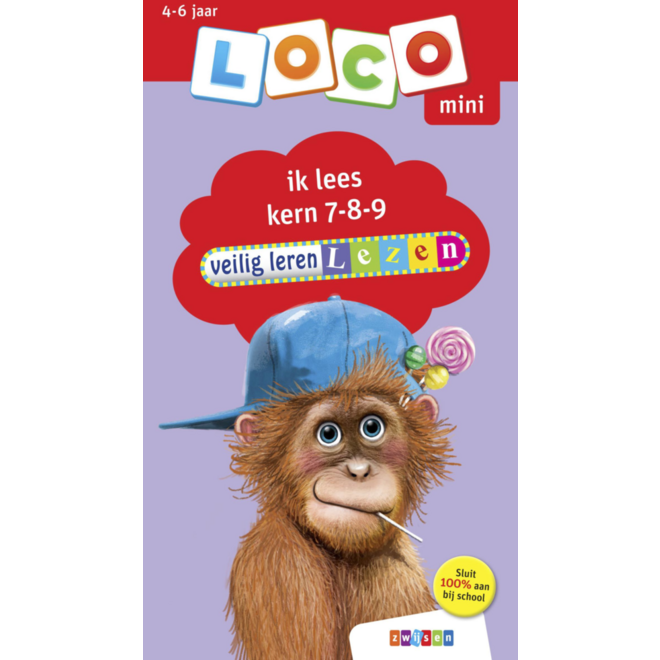 Loco Mini: veilig leren lezen, ik lees kern 7-8-9