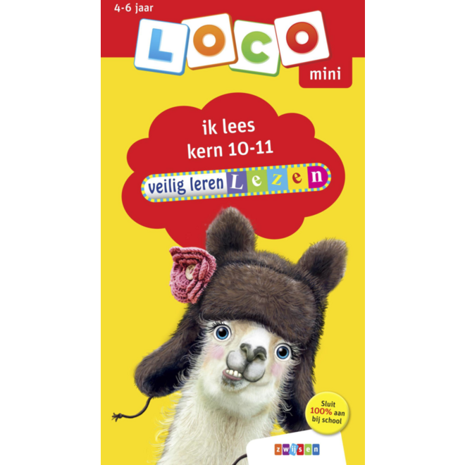 Loco Mini: veilig leren lezen, ik lees kern 10-11