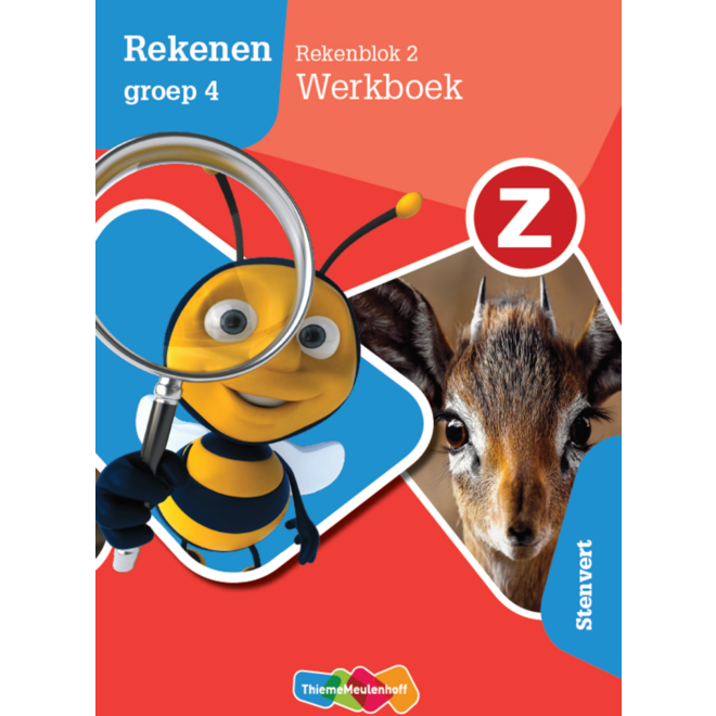 Z-Rekenen groep 4 Rekenblok 2 Werkboek - Stenvert