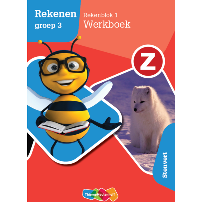 Z-Rekenen groep 3 Rekenblok 1  Werkboek - Stenvert