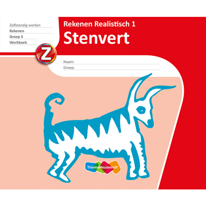 Rekenen realistisch werkboek 1 groep 3 (5 stuks)