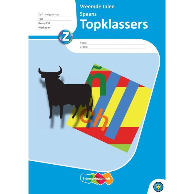 Topklassers groep 7-8 vreemde talen werkboek 1 Spaans incl. cd (5 stuks)