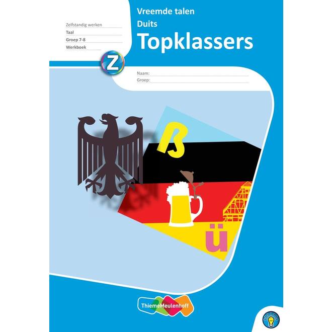 Topklassers groep 7-8 vreemde talen werkboek 3 Duits (5 stuks)