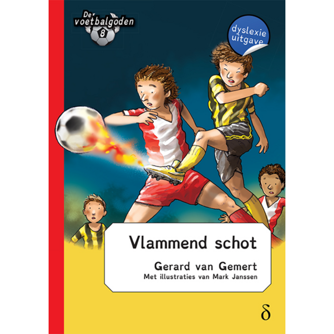 Vlammend schot (Voetbalgoden deel 8)