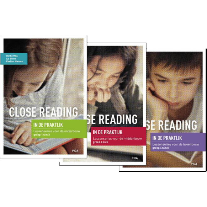 Close Reading in de praktijk: Set van 3: ob + mb + bb