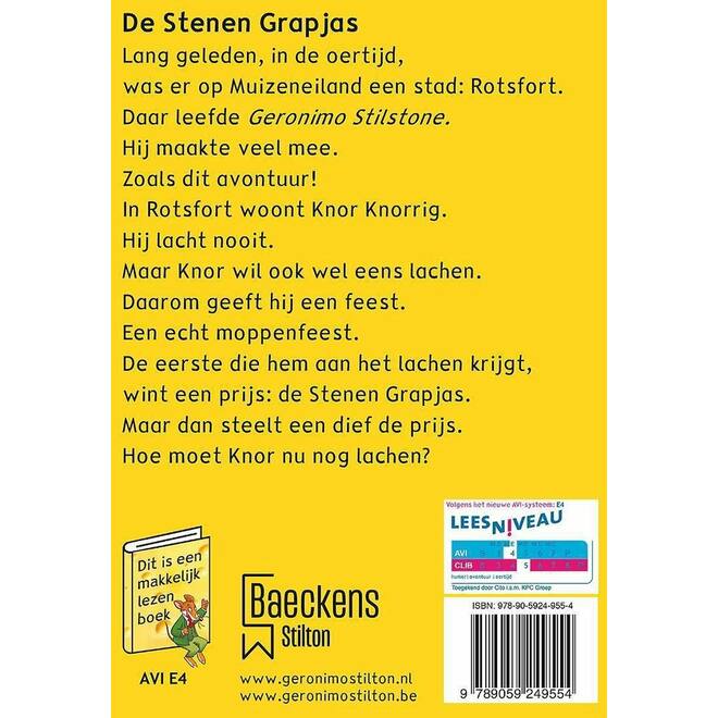 De stenen grapjas - Geronimo Stilton