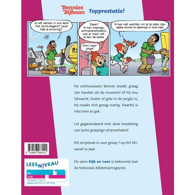 Kijk en Lees - Bennies Bijbaan - Topprestatie!