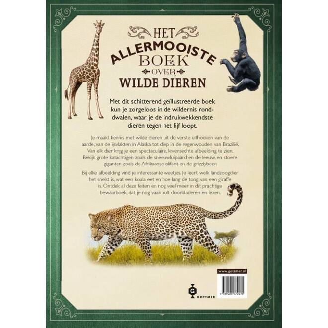 Het allermooiste boek over wilde dieren - Tom Jackson