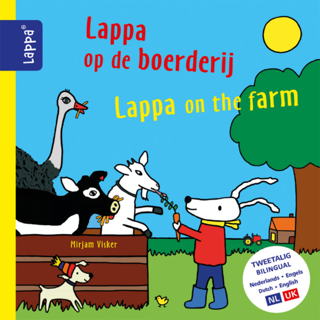 Lappa Kids - Lappa op de boerderij (Nederlands - Engels)