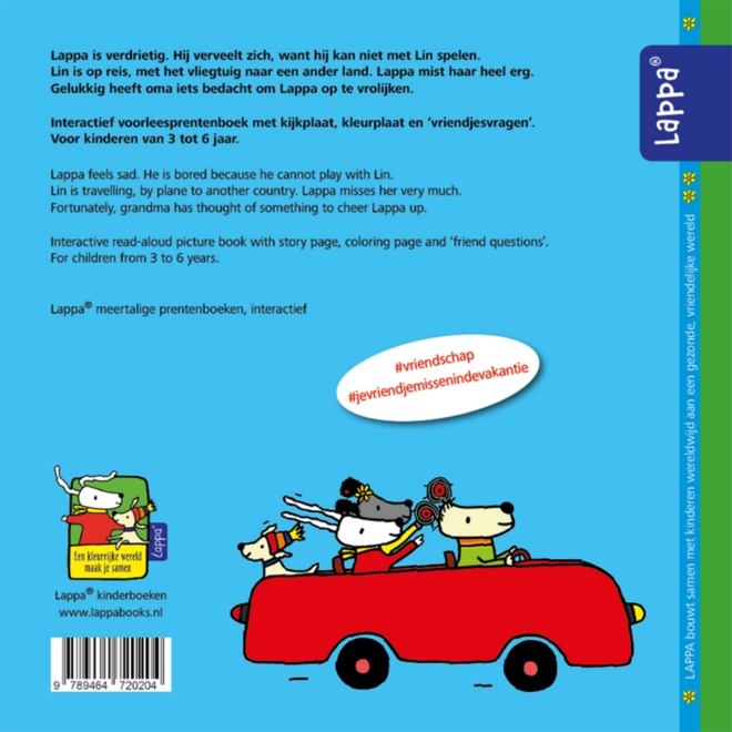 Lappa Kids - Lappa is verdrietig (Nederlands - Engels)