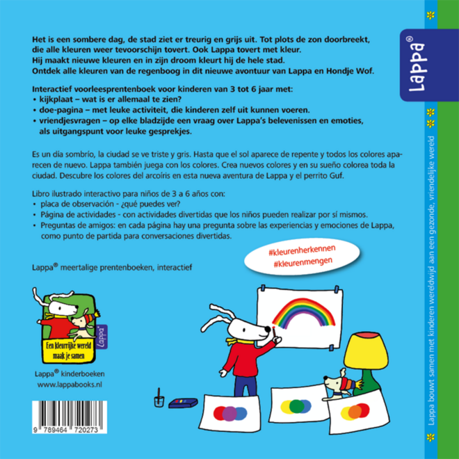 Lappa Kids - Lappa kleurt de stad (Nederlands - Spaans)