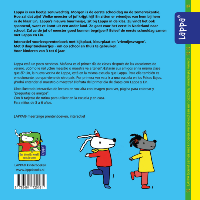 Lappa Kids - Lappa gaat naar school (Nederlands - Spaans)