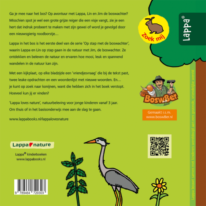 Lappa Loves Nature - Lappa in het bos (Nederlands)