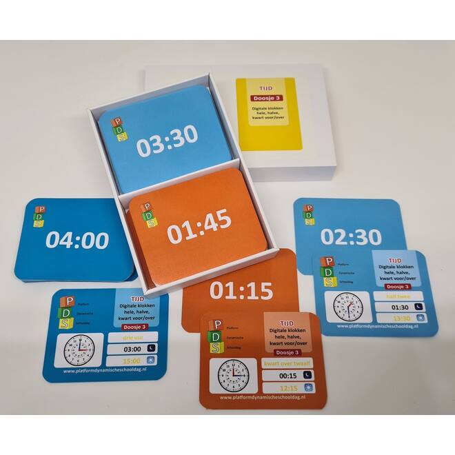 Dynamische schooldag Bewegend leren Box 6 Tijd