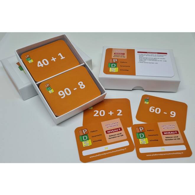 Dynamische schooldag Bewegend leren Box 2 Optellen en aftrekken