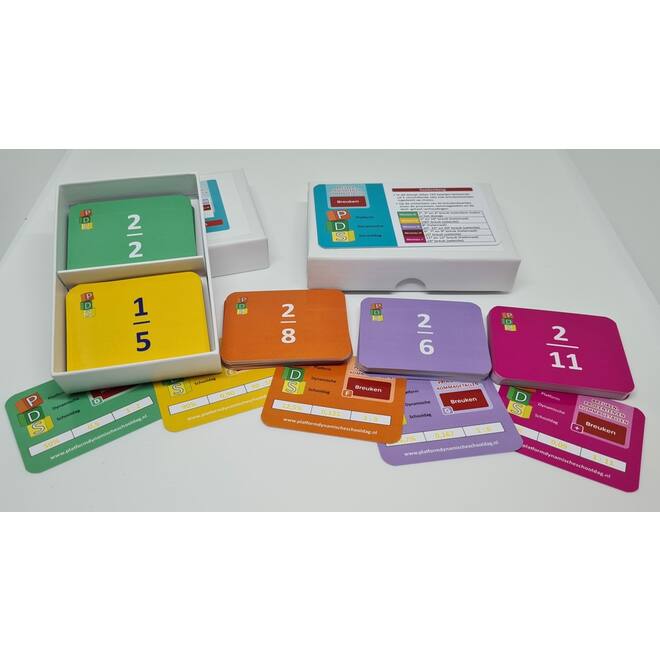 Dynamische schooldag Bewegend leren Box 5 Breuken. proc. en kommaget.