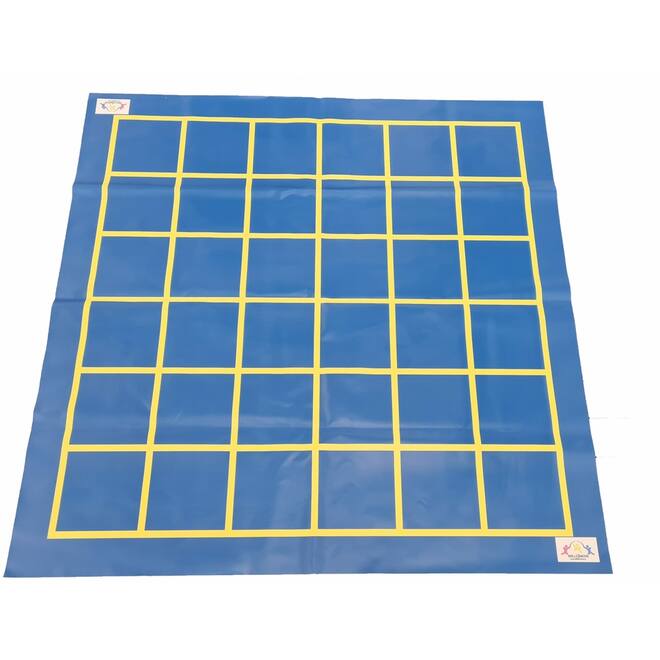 Dynamische schooldag Bewegend leren Mat 1 Canadees rekenveld 6x6