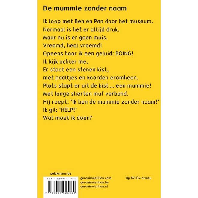 De mummie zonder naam - Geronimo Stilton