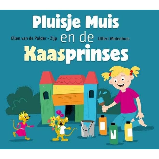 Pluisje muis en de kaasprinses Kamishibai vertelplaten