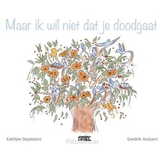 Maar ik wil niet dat je doodgaat Kamishibai vertelplaten