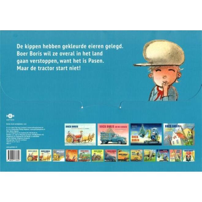 Boer Boris en de eieren Kamishibai vertelplaten