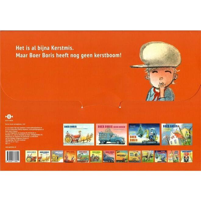 Kerstmis met Boer Boris Kamishibai vertelplaten