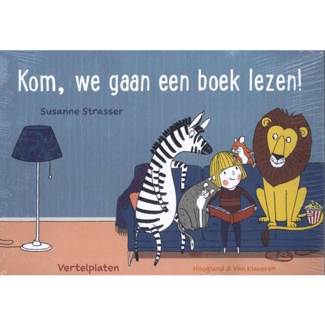 Kom, we gaan een boek lezen! Kamishibai vertelplaten