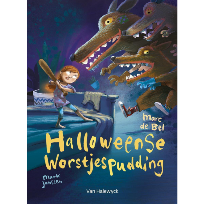 Halloweense worstjespudding - Marc de Bel