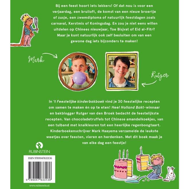 t Feestelijke kinderbakboek - Rutger van den Broek