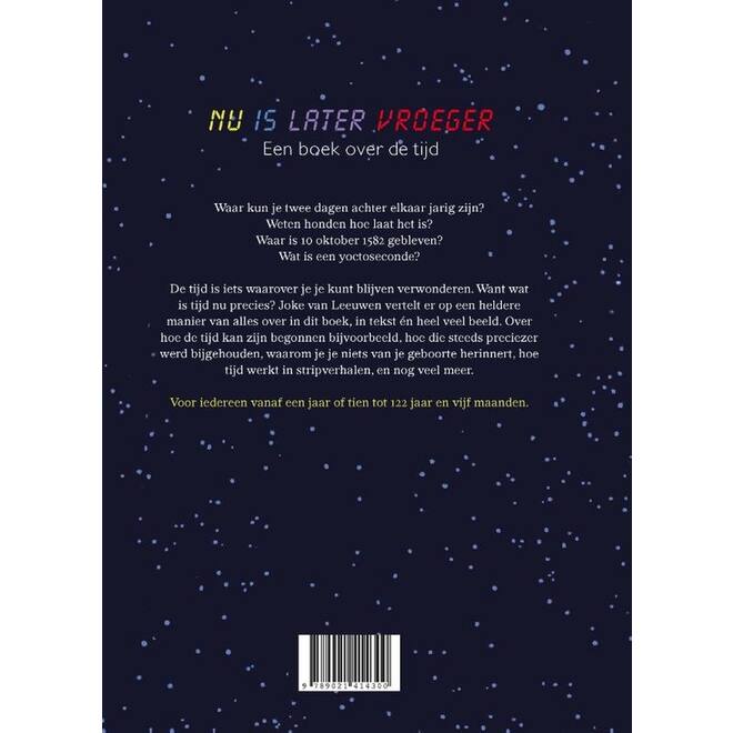 Nu is later vroeger - Joke van Leeuwen
