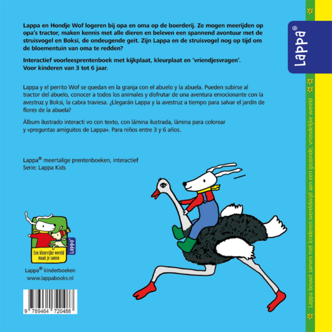 Lappa Kids - Lappa op de boerderij (Nederlands - Spaans)
