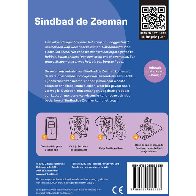 Besties luisterkaart - Sindbad de zeeman