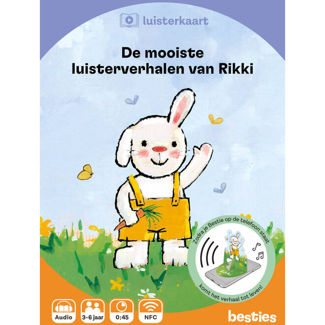 Besties luisterkaart - De mooiste luisterverhalen van Rikki