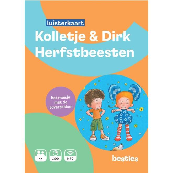 Besties luisterkaart - Kolletje & Dirk - Herfstbeesten