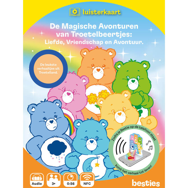 Besties luisterkaart - De magische avonturen van de Troetelbeertjes