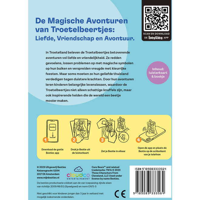 Besties luisterkaart - De magische avonturen van de Troetelbeertjes