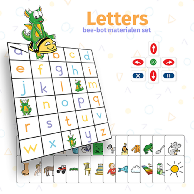 Delta.school (Delta de Draak) Bee-Bot materialenset letters