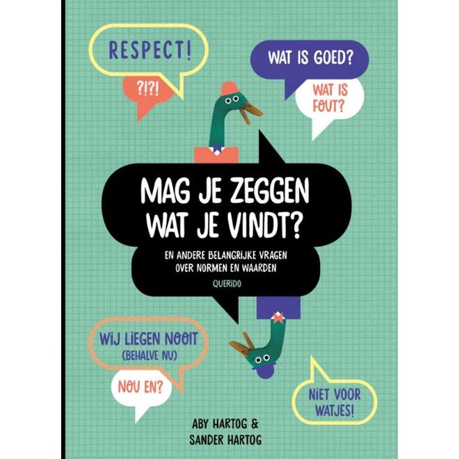 Mag je zeggen wat je vindt? - Aby Hartog