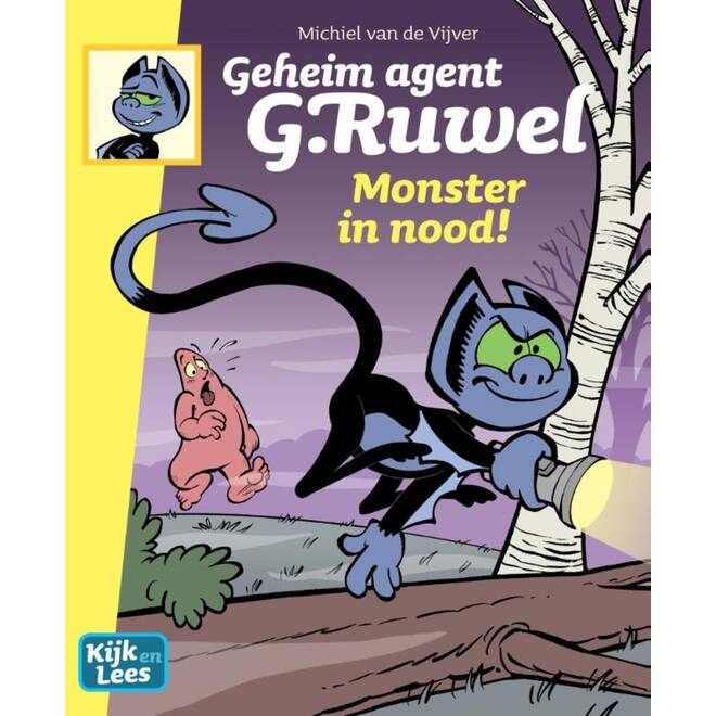 Kijk en Lees - Geheim agent G. Ruwel – Monster in nood!