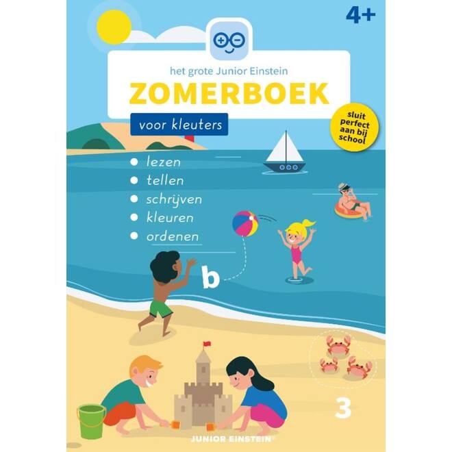 Het grote Junior Einstein Zomerboek voor kleuters