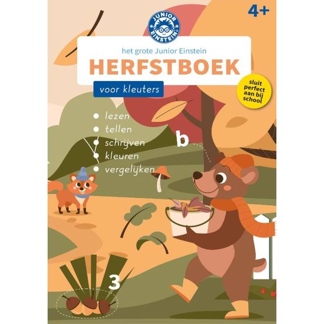 Het grote Junior Einstein Herfstboek voor kleuters