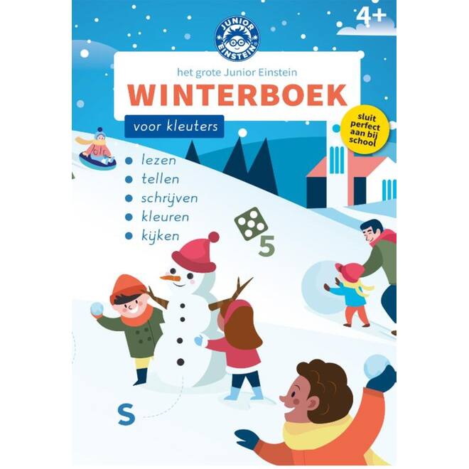 Het grote Junior Einstein Winterboek voor kleuters