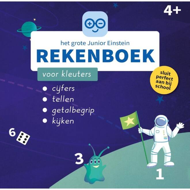Het grote Junior Einstein Rekenboek voor kleuters